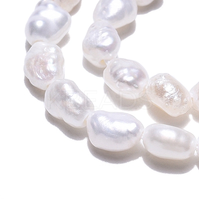 Natural Cultured Freshwater Pearl Beads Strands LS-PEAR-N014-03E-01-1
