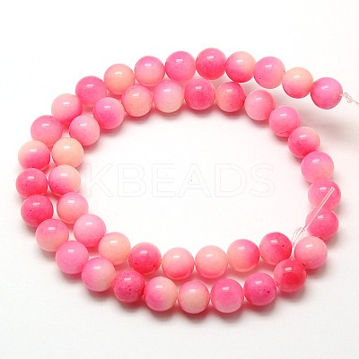 Natural Malaysia Jade Bead Strands X-G-M100-6mm-06-1