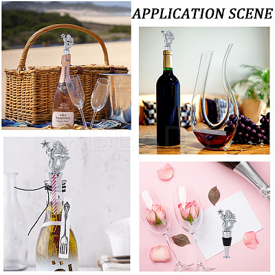 Alloy Wine Bottle Stoppers FIND-WH20008-44B-1