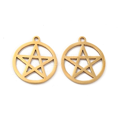 201 Stainless Steel Pendants STAS-K251-072G-1