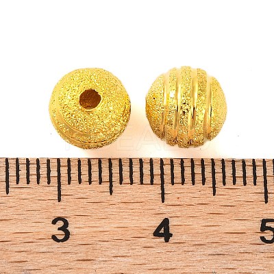 Rack Plating Brass Beads KK-Z055-01G-01-1