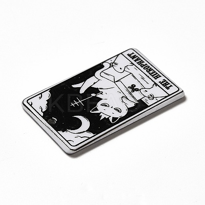 Tarot Theme Printed Acrylic Pendants MACR-G061-04V-1