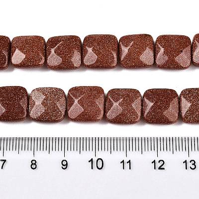 Synthetic Goldstone Beads Strands G-T138-167-1