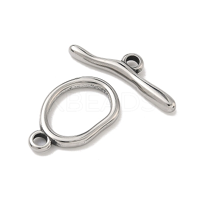 316 Surgical Stainless Steel Toggle Clasps STAS-L307-05P-1