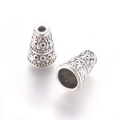 Tibetan Style Alloy Bead Cone LS-LF0806Y-1
