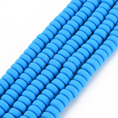 Handmade Polymer Clay Beads Strands CLAY-N008-83-1