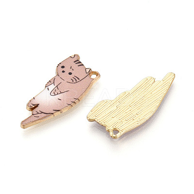 Alloy Enamel Pendants ENAM-N063-01E-1