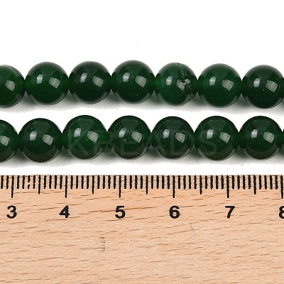 Dyed Natural White Jade Imitation Malaysia Jade Beads Strands G-C270-B01-8mm-1