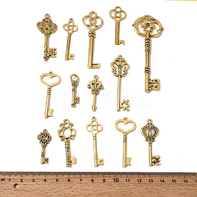 Tibetan Style Alloy Pendants FIND-D040-01AG-1