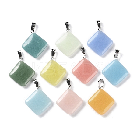 Synthetic Noctilucent Stone/Luminous Stone Pendants G-Z054-06C-1