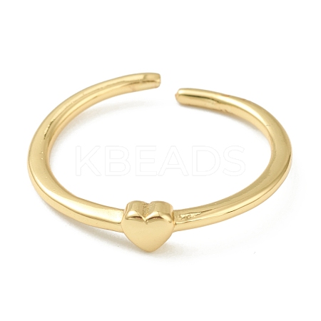 Brass Cuff Rings RJEW-L100-006G-1