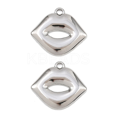 304 Stainless Steel Pendants STAS-L303-23P-1