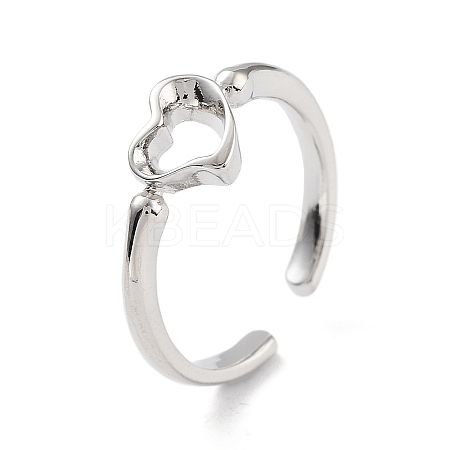 Brass Open Cuff Rings for Women LS-RJEW-A028-02P-1