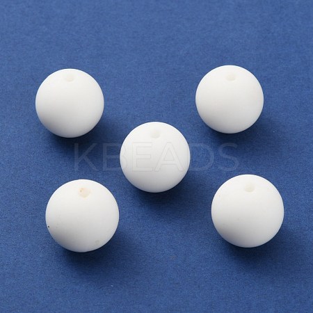 Silicone Beads SIL-WH0012-001E-1