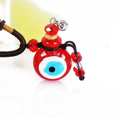 Glass Perfume Essence Bottle Pendant Necklace PW-WG006DC-03-1