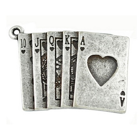 Zinc Alloy Pendants LS-PALLOY-A14147-AS-LF-1