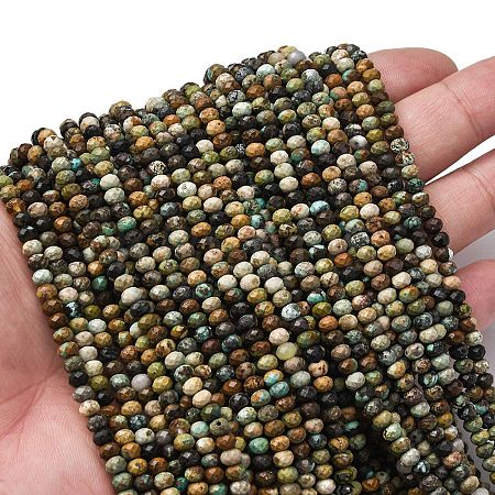 Natural Chrysocolla Beads Strands G-RM2025-D14-E-1