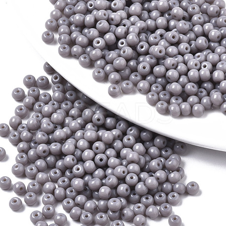 Opaque Colours Glass Beads SEED-S040-01A-09-1