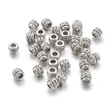Tibetan Style Alloy Spacer Beads Y-LF0447Y-1