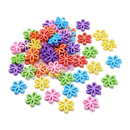 Opaque Acrylic Beads SACR-R783-M-1