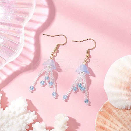 304 Stainless Steel Dangle Earrings EJEW-MZ00454-05-1