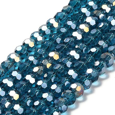 Transparent Glass Beads LS-EGLA-A035-T6mm-B12-1