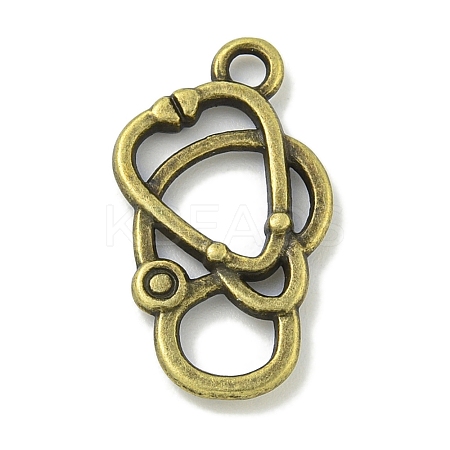 Tibetan Style Alloy Pendants TIBE-I026-5988AB-1
