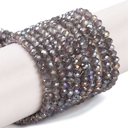 Baking Electroplate Glass Beads Strands LS-DGLA-A039-J2MM-B06-1