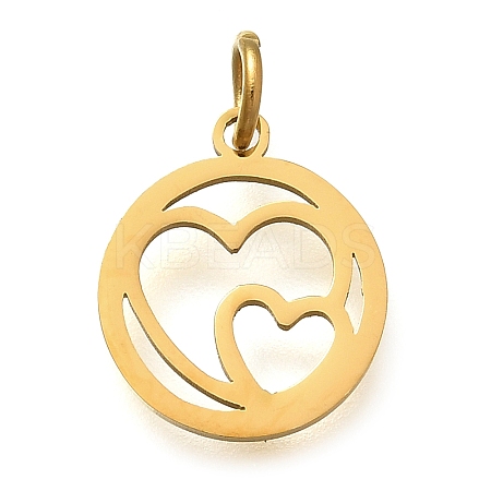 304 Stainless Steel Charms STAS-Z119-08G-1