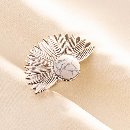 Adjustable 304 Stainless Steel Cuff Open Rings for Women EY4834-5-1