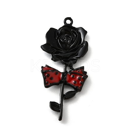 Alloy Enamel Gothic Style Pendants PALLOY-R157-06EB-02A-1