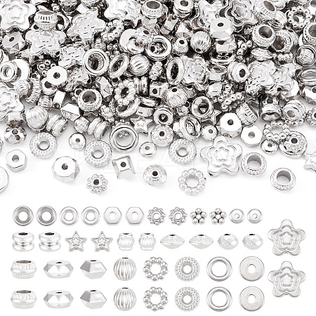 CCB Plastic Beads CCB-TA0001-12-1