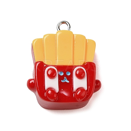 Opaque Resin Imitation Food Pendants LS-CRES-M030-06B-1