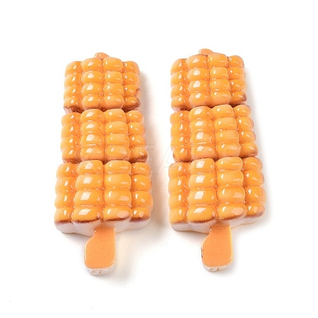 Opaque Resin Imitation Food Decoden Cabochons CRES-O002-02B-1