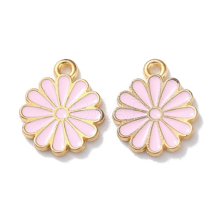 Alloy Enamel Pendants ENAM-O001-07H-G-1