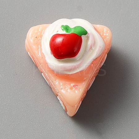 Opaque Resin Cabochons LS-RESI-WH0026-51C-1