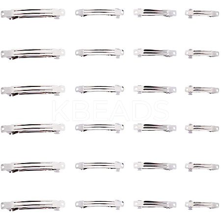 Iron Hair Barrette Findings DIY-PH0018-08-1