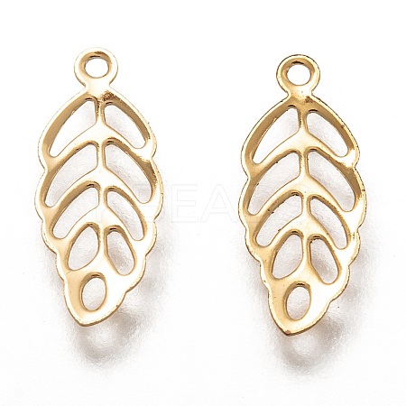 304 Stainless Steel Filigree Charms LS-X-STAS-H130-14G-1