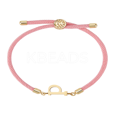 1Pc Adjustable Nylon Cord Slider Bracelets for Women BJEW-LP0001-32P-03-1