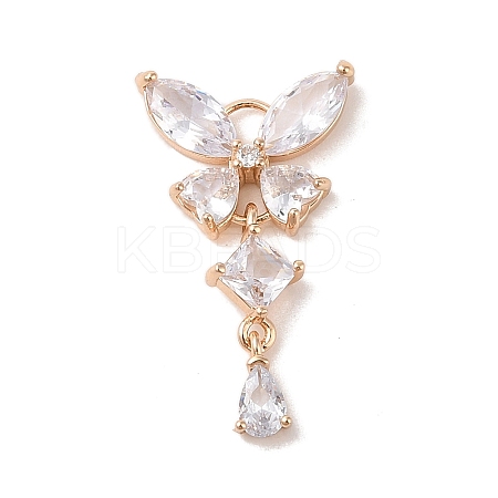 Butterfly Charms KK-B100-058G-01-1