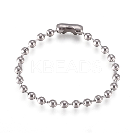 304 Stainless Steel Ball Chains STAS-D233-02P-1
