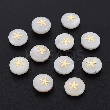 Natural Freshwater Shell Beads LS-SHEL-N003-22-09-1