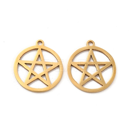 201 Stainless Steel Pendants STAS-K251-072G-1