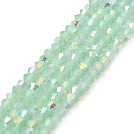 Baking Paint Glass Beads Strands DGLA-F029-J2mm-A10-1
