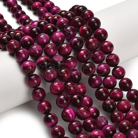 Natural Tiger Eye Beads Strands LS-G-F591-18-10mm-02-1