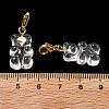 Bear Resin Pendant Decorations STAS-M092-01G-03-3