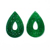 Natural Dyed Jade Big Pendants G-F611-08-2