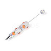 Resin & Polymer Clay Pave Rhinestone Ball-Point Pen AJEW-T013-04J-1