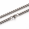 Tarnish Resistant 304 Stainless Steel Box Chain Necklaces LS-STAS-M174-003-1