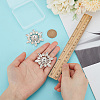 2Pcs Flower Rhinestone Ornament Accessories DIY-FG0006-42P-02-3